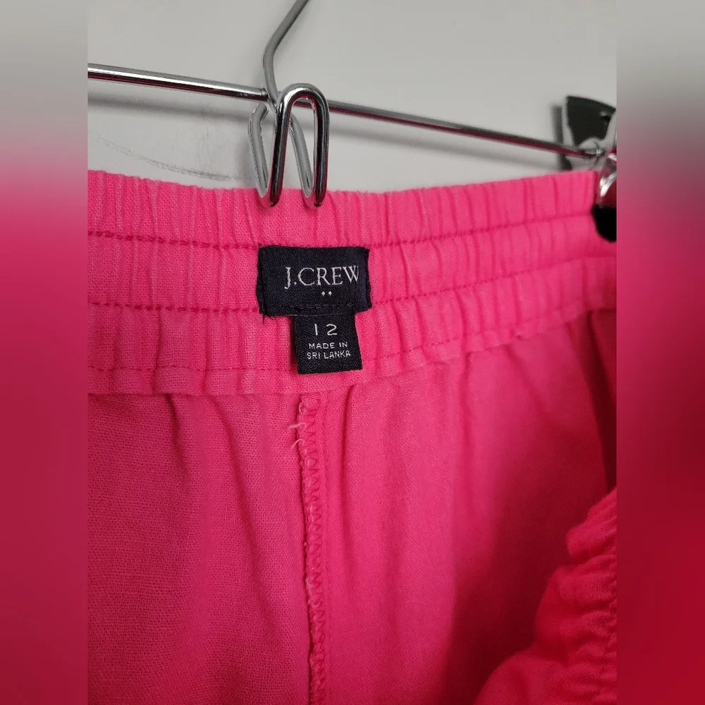 J. Crew Vibrant Pink Joggers - Picture 9 of 11